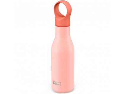 Frasco de vacío LOOP 81119, 500 ml, coral, Joseph Joseph