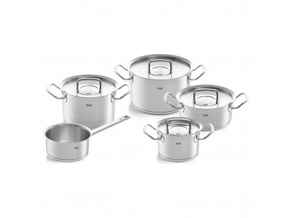 Batería de cocina ORIGINAL-PROFI COLLECTION, 5 piezas, acero inoxidable, inducción, Fissler