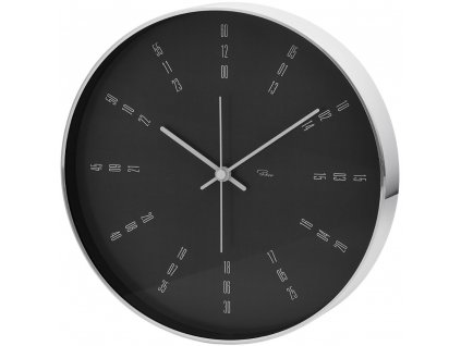 Reloj de pared TEMPUS 25 cm, gris, Philippi