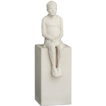 Figurilla THE DREAMER 21,5 cm blanco, gres, Kähler