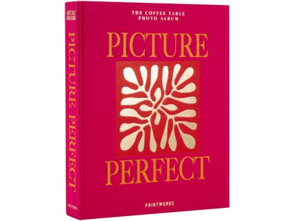 Álbum de fotos PICTURE PERFECT, rojo, Printworks