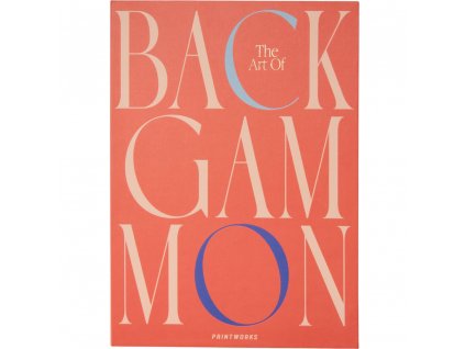 Juego de backgammon ART OF BACKGAMMON, Printworks