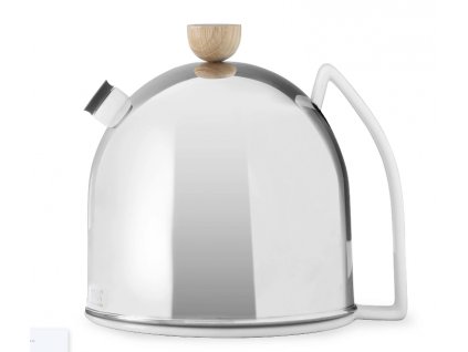 Tetera infusor de té THOMAS, 1,2 l, porcelana/acero inoxidable, Viva Scandinavia