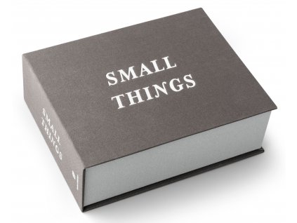 Caja de joyas THINGS S, gris, Printworks