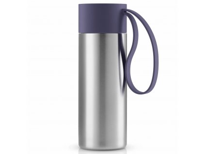 Taza de viaje TO GO 350 ml, azul violeta, acero inoxidable, Eva Solo