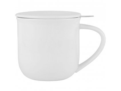 Taza con infusor de té MINIMA EVA, 380 ml, blanco, Viva Scandinavia