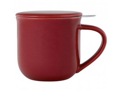 Taza con infusor de té MINIMA EVA, 380 ml, rojo, Viva Scandinavia