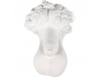 Decoración para el hogar pene de porcelana MEMORABILIA MVSEVM 23 cm, blanco, Seletti