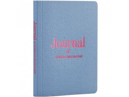 Cuaderno de bolsillo JOURNAL, 128 páginas, azul, Printworks