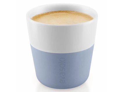 Taza para espresso, juego de 2 piezas, 80 ml, azul, Eva Solo