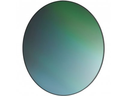 Espejo de pared ROUND, 76 cm, verde, Fritz Hansen