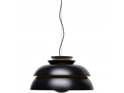 Lámpara colgante CONCERT, 55 cm, negro, Fritz Hansen