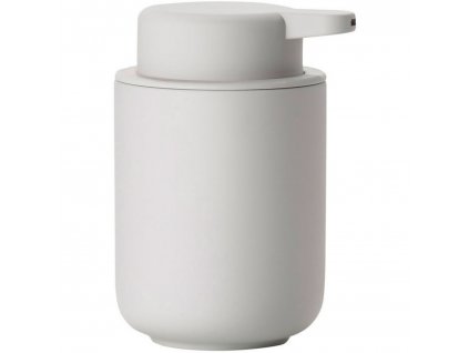 Dosificador de jabón UME 250 ml, gris claro, cerámica, Zone Denmark