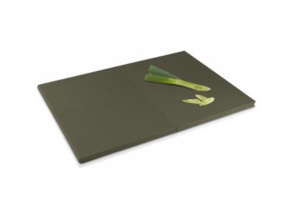 Tabla de cortar DOUBLE UP GREEN TOOL 29,5 x 43 cm, magnético, verde, plástico, Eva Solo