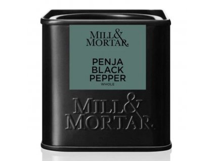 Pimienta negra Penja 50 g, entera, Mill & Mortar