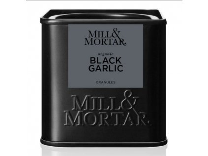 Ajo negro orgánico 40 g, granulado, Mill & Mortar
