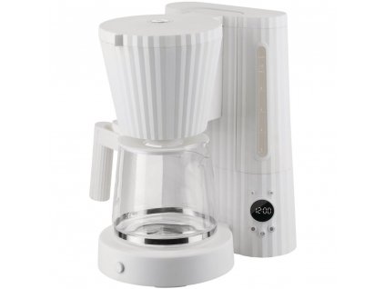 Cafetera de filtro PLISSÉ 1,5 l, blanco, Alessi