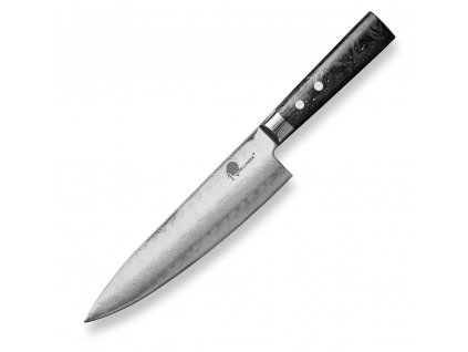 Cuchillo de chef CARBON FRAGMENT 20 cm, negro, Dellinger