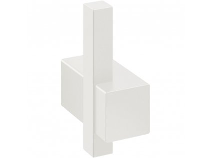 Gancho para toallas CARVO 6 cm, blanco, acero inoxidable, Zack