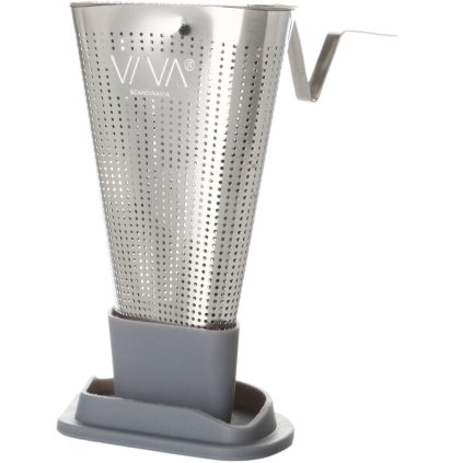 Infusor de té INFUSION 9 cm, gris, acero inoxidable, Viva Scandinavia