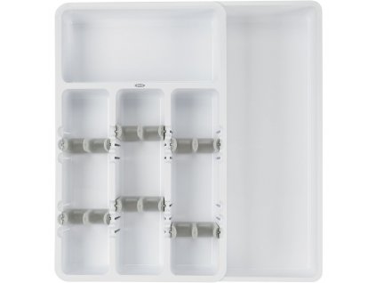 Cubertero GOOD GRIPS 40 cm, blanco, plástico, OXO