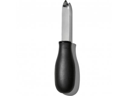 Cuchillo para ostras GOOD GRIPS, 17 cm, negro, acero inoxidable, OXO