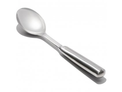 Cuchara de cocina STEEL, 27 cm, plata, acero inoxidable, OXO