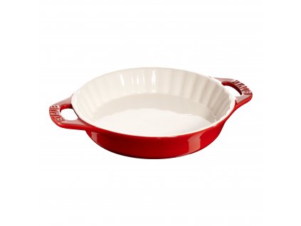 Molde para tartas 24 cm, rojo, cerámica, Staub