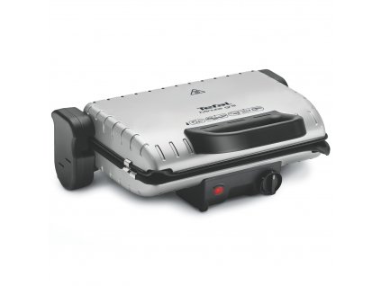 Parrilla eléctrica de contacto MINUTE GC205012 1600 W, plata, Tefal