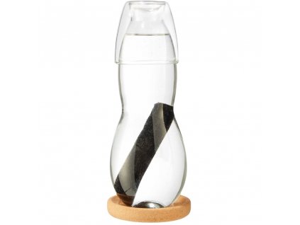 Jarra de agua EAU GOOD 800 ml, transparente, vidrio, Black+Blum