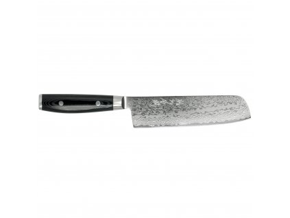 Cuchillo japonés NAKIRI RAN PLUS 18 cm, negro, Yaxell