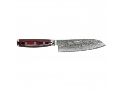 Cuchillo Santoku SUPER GOU 16,5 cm, rojo, Yaxell