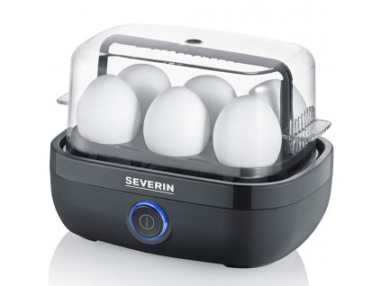 Cocedor de huevos eléctrico EK 3165, negro, Severin