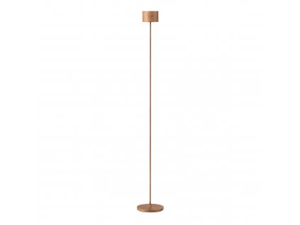 Lámpara de pie FAROL FLOOR 115 cm, LED, aspecto oxidado, aluminio, Blomus