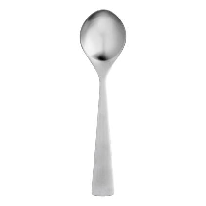 Cuchara de mesa MAYA 18 cm, juego de 6 piezas, plateado, acero inoxidable, Stelton