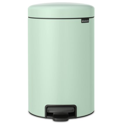 Cubo de basura con pedal NEWICON 12 l, verde jade, acero, Brabantia
