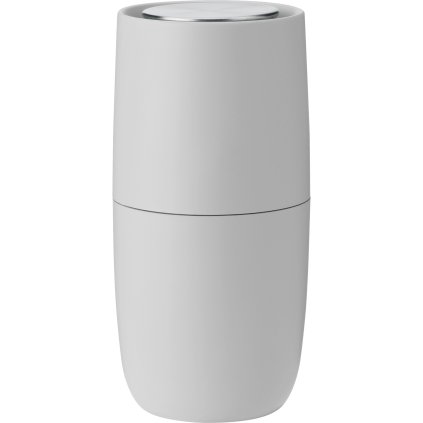 Molinillo de sal NORMAN FOSTER 13 cm, gris claro, plástico, Stelton