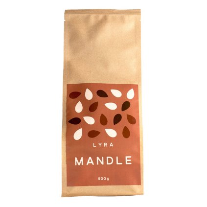 216503 mandle 500 g prazene lyra