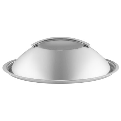 217940 poklice na panev eva trio 24 cm klenuta nerezova ocel eva solo