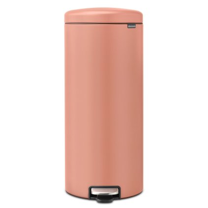 221753 pedalovy odpadkovy kos newicon 30 l teple medena ocel brabantia