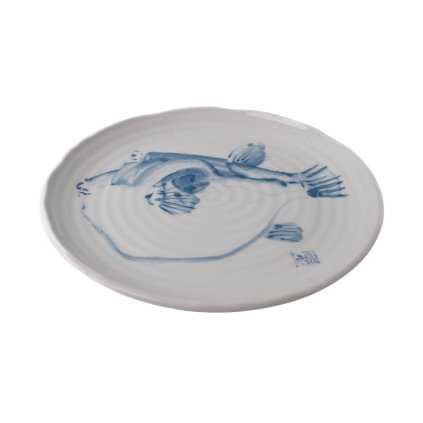 225522 jidelni talir fugu 29 cm bila keramika mij