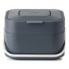 Cubo de basura STACK, 4 l, gris grafito, Joseph Joseph