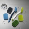Cepillo para vajilla CLEANTECH, con cabezal de recambio, azul, Joseph Joseph