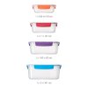 Tarro de cocina NEST LOCK 4 81090, juego de 4 piezas, plástico, Joseph Joseph
