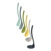 Juego de utensilios de cocina OPAL NEST, 6 piezas, con soporte, Joseph Joseph