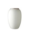 Jarrón, 20 cm, crema, gres, Bitz