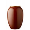 Jarrón, 25 cm, ámbar, gres, Bitz