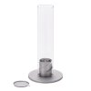 Chimenea de mesa SPIN 90, gris, Höfats