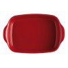 Fuente para horno, 29 x 19 cm, rojo burdeos, Emile Henry