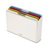 Juego de tablas para cortar FOLIO, 4 piezas, con soporte, blanco, Joseph Joseph